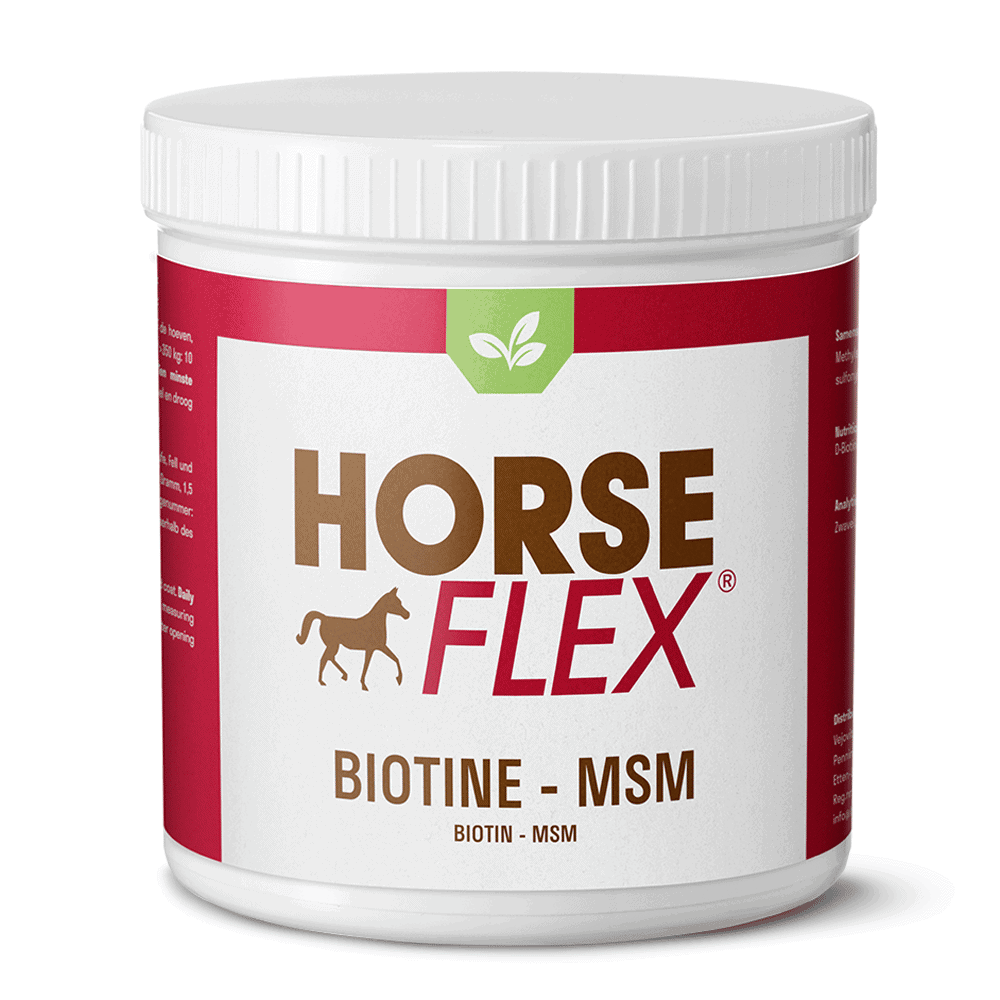 Biotin-MSM for horses - For healthy hooves and coat (tip)