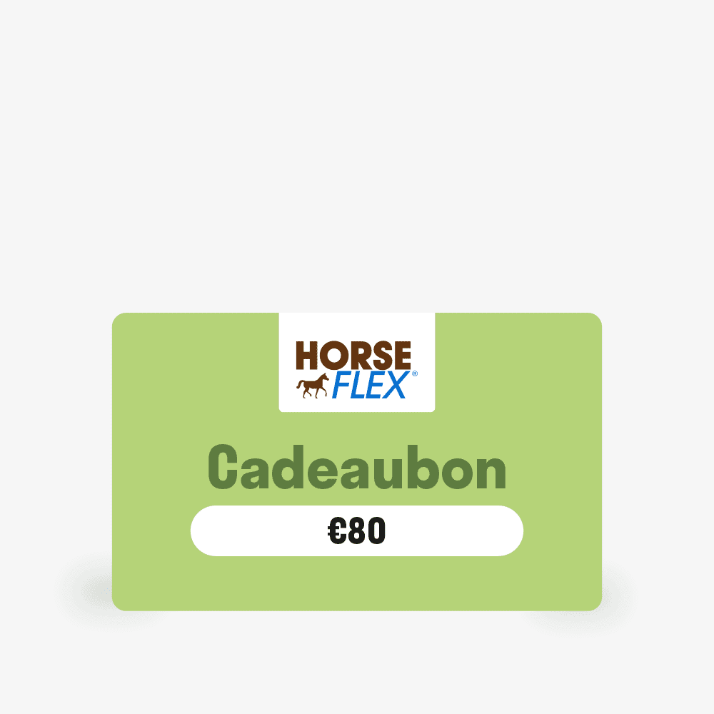 Gift card horse 80 euro's